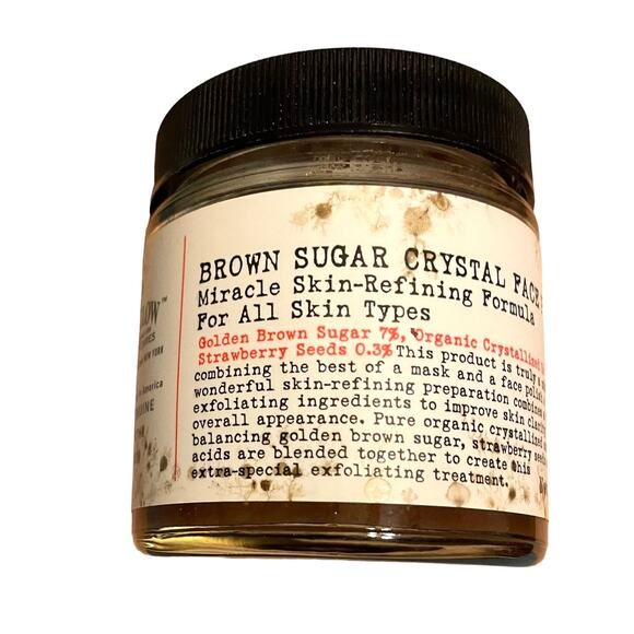 C O Bigelow Brown Sugar Crystal Face Polish Original Formula & Packaging NEW 4oz - Picture 1 of 7